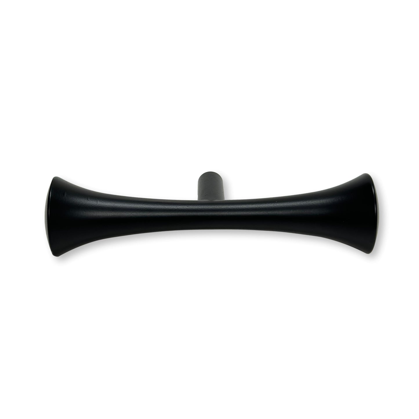 Hourglass "MCM 01" Matte Black Mid-Century Drawer Pull