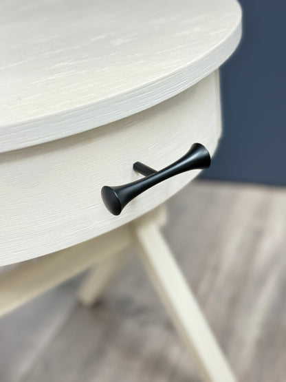 Hourglass "MCM 01" Matte Black Mid-Century Drawer Pull