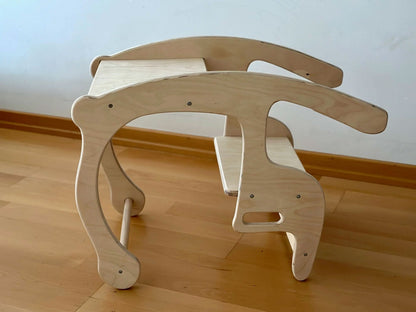 Toddler Rocking Chair and Table Set: Eco-Friendly by Kidodido