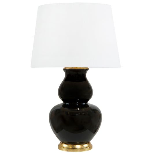 Luna Noir Black Table Lamp