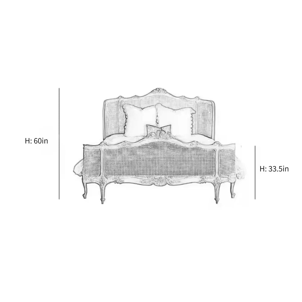 La Reine Bed Frame King Size