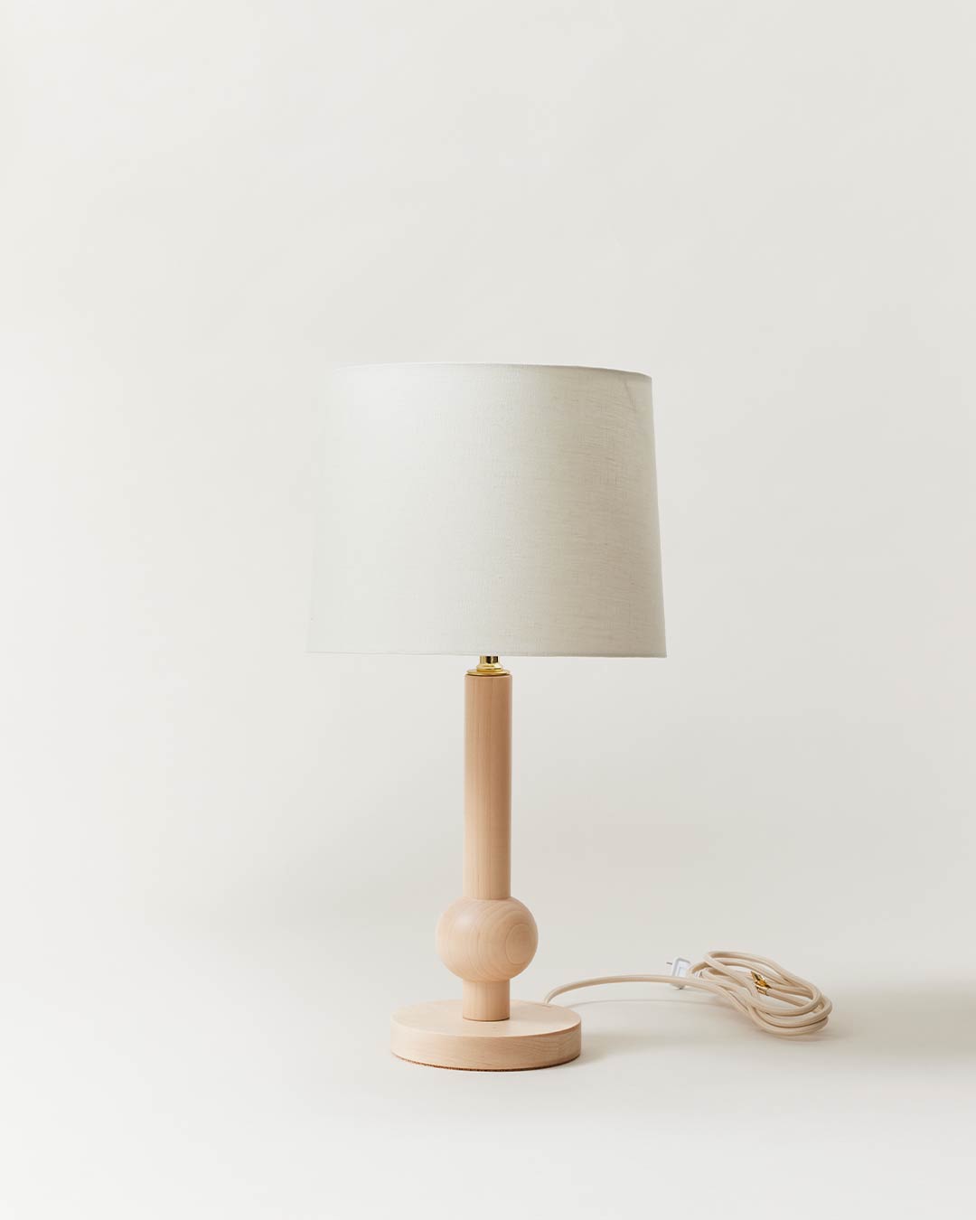 Bop Table Lamp – Handcrafted Wood Table Lamp in Maple & Walnut ...