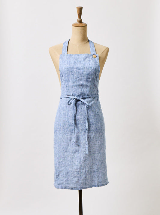 Washed Linen Apron