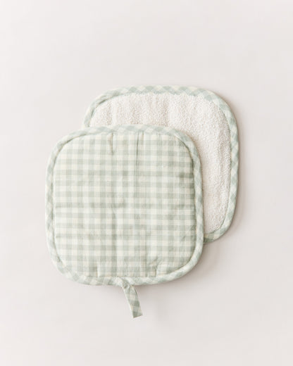 Petite Gingham Potholders