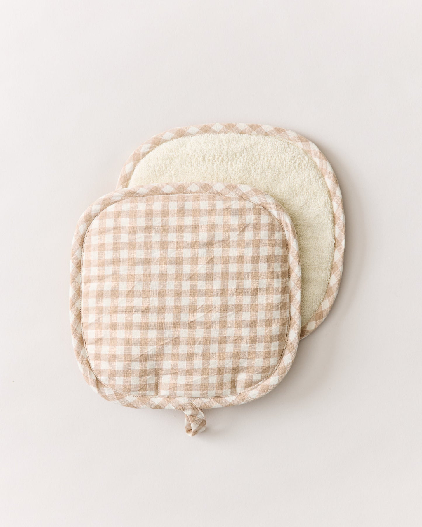 Petite Gingham Potholders