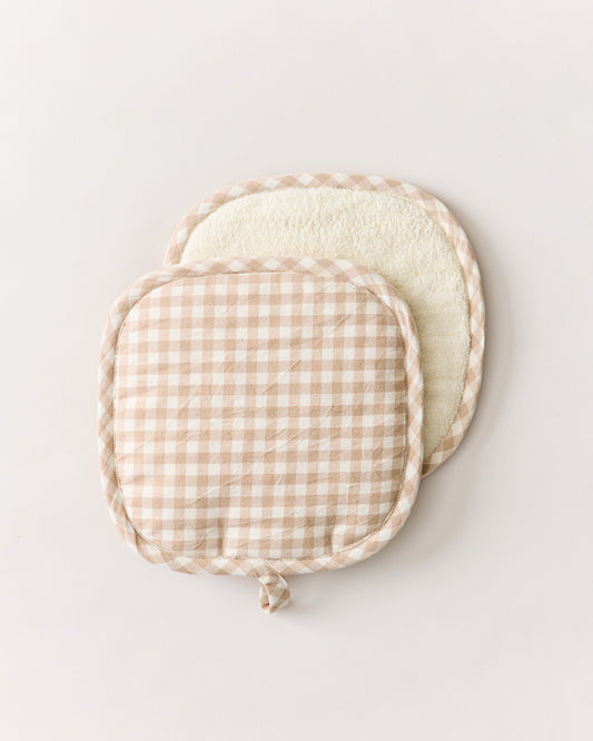 Petite Gingham Potholders