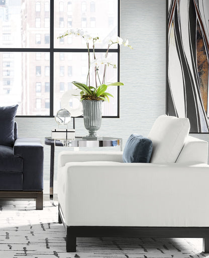 Loe Sanctuary Stria Embossed Vinyl Unpasted Wallpaper