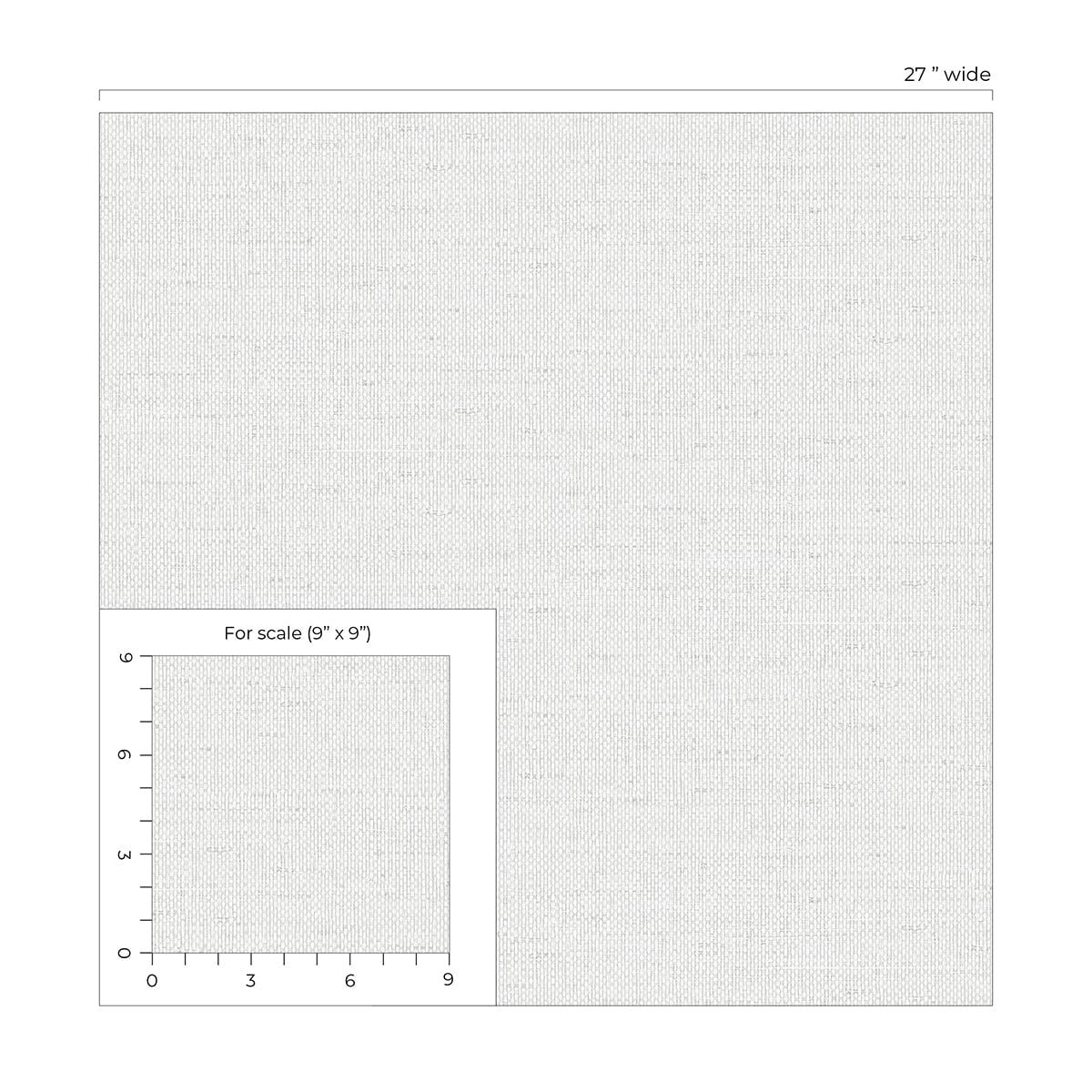 Kaya Faux Paperweave Embossed Vinyl Unpasted Wallpaper