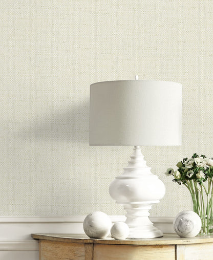 Kaya Faux Paperweave Embossed Vinyl Unpasted Wallpaper