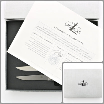 Laguiole 6 Piece Steak Knife Set Opalescence-Forge de Laguiole USA via Shopify Collective