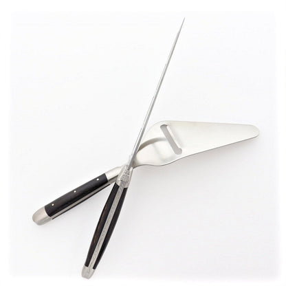 Laguiole Cheese Set "Barthélemy" - Ebony Handle - By Forge de Laguiole