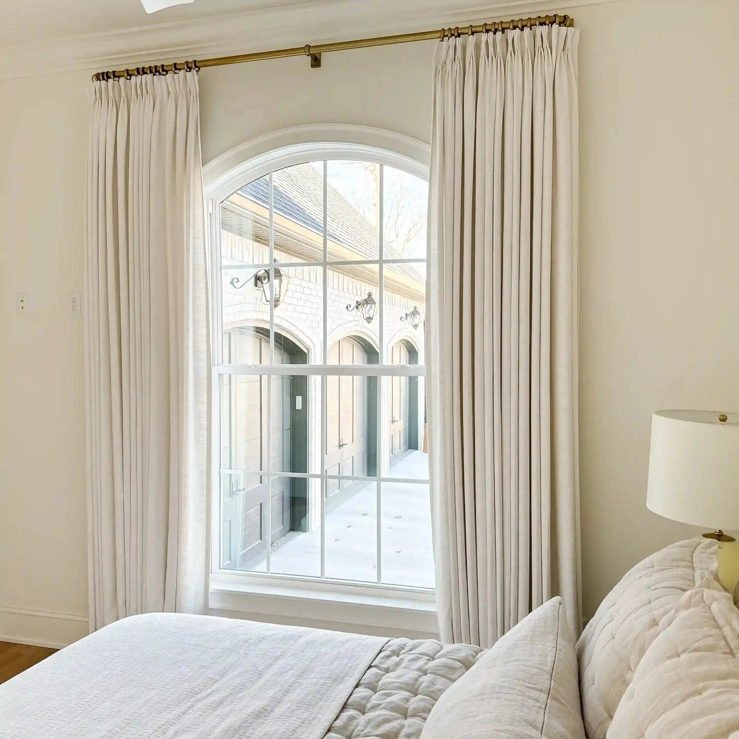 Liz Linen Pinch Please Ready Made Curtain with Blackout Thermal Lining