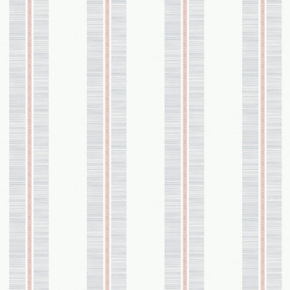 Beach House Beach Towel Striped Unpasted Wallpaper