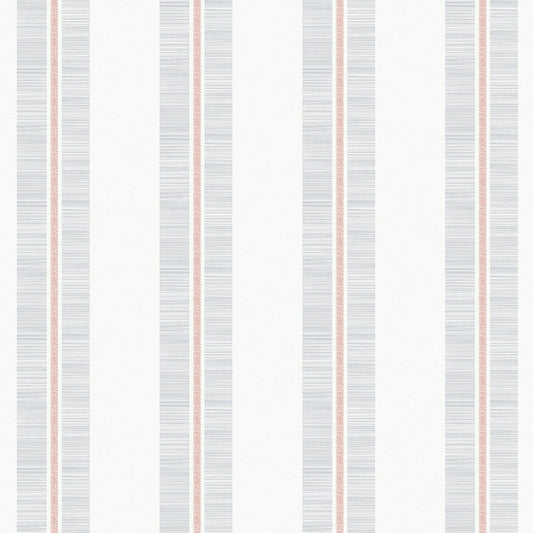 Beach House Beach Towel Striped Unpasted Wallpaper