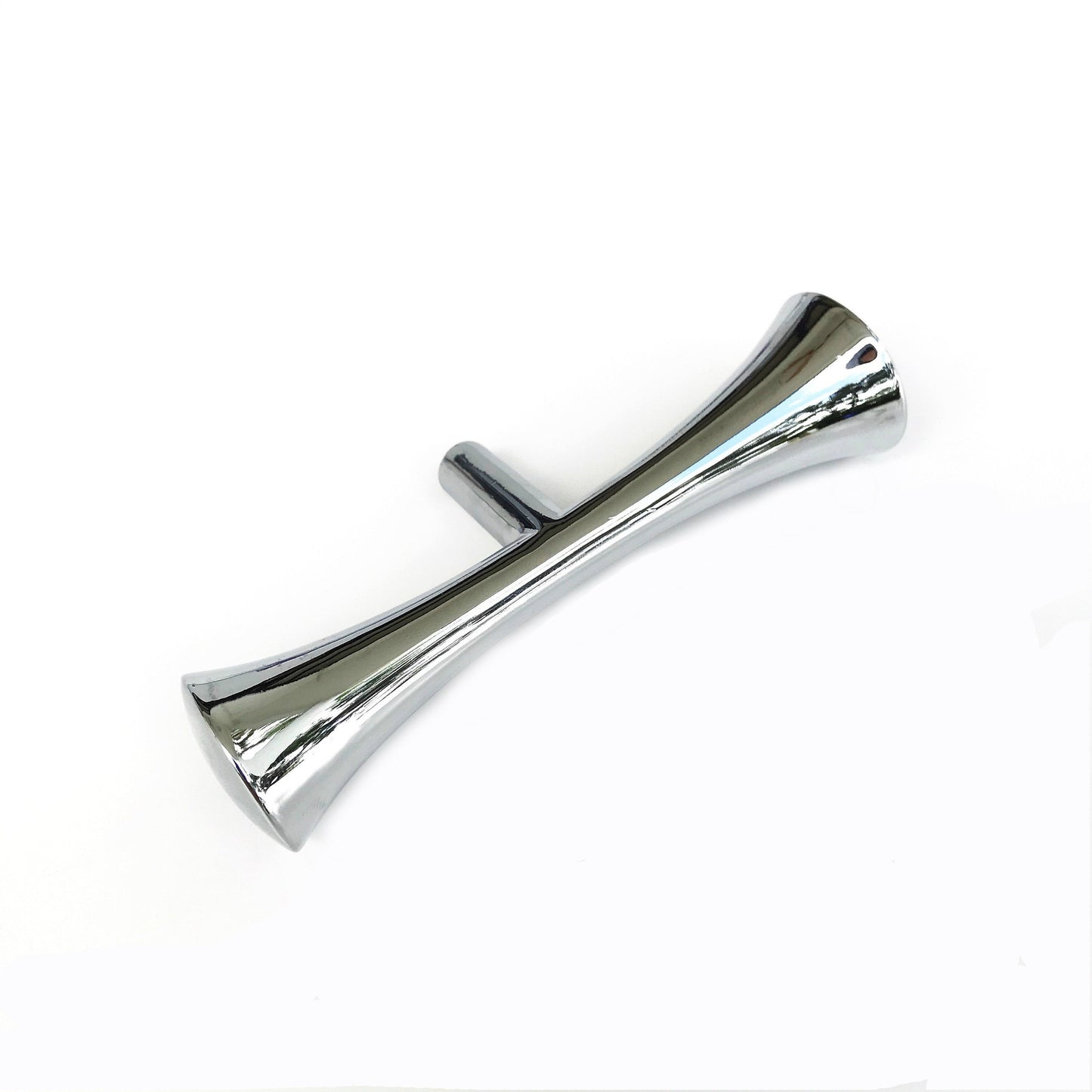 Hourglass "MCM 01" Polished Chrome Mid-Century Cabinet Pull