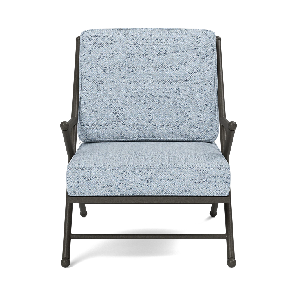 Balta XL Outdoor Lounge Chair Tanaro Riviera Performance Woven Fabric