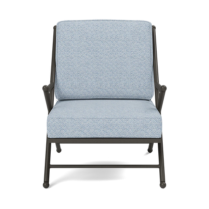 Balta XL Outdoor Lounge Chair Tanaro Riviera Performance Woven Fabric