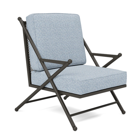 Balta XL Outdoor Lounge Chair Tanaro Riviera Performance Woven Fabric