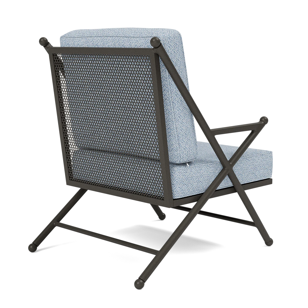 Balta XL Outdoor Lounge Chair Tanaro Riviera Performance Woven Fabric