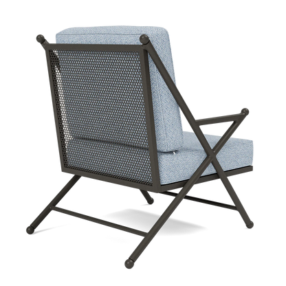 Balta XL Outdoor Lounge Chair Tanaro Riviera Performance Woven Fabric