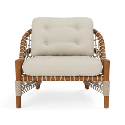 Castelo Outdoor Lounge Chair Garonne Cream