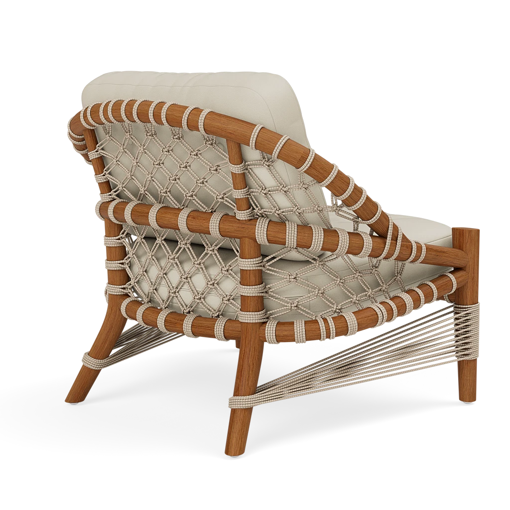 Castelo Outdoor Lounge Chair Garonne Cream