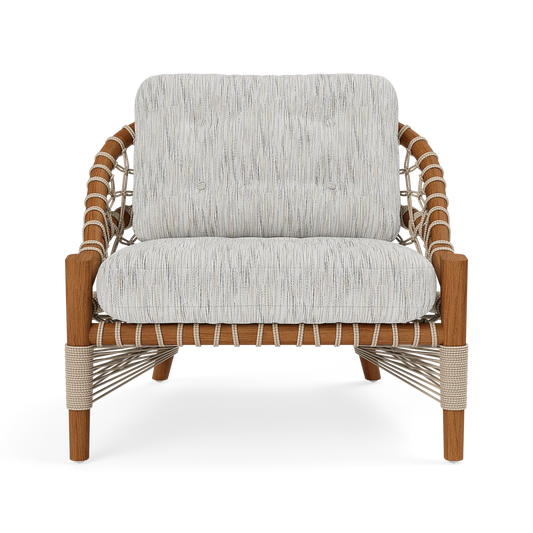 Castelo Outdoor Lounge Chair Danube Gray/Beige Mix