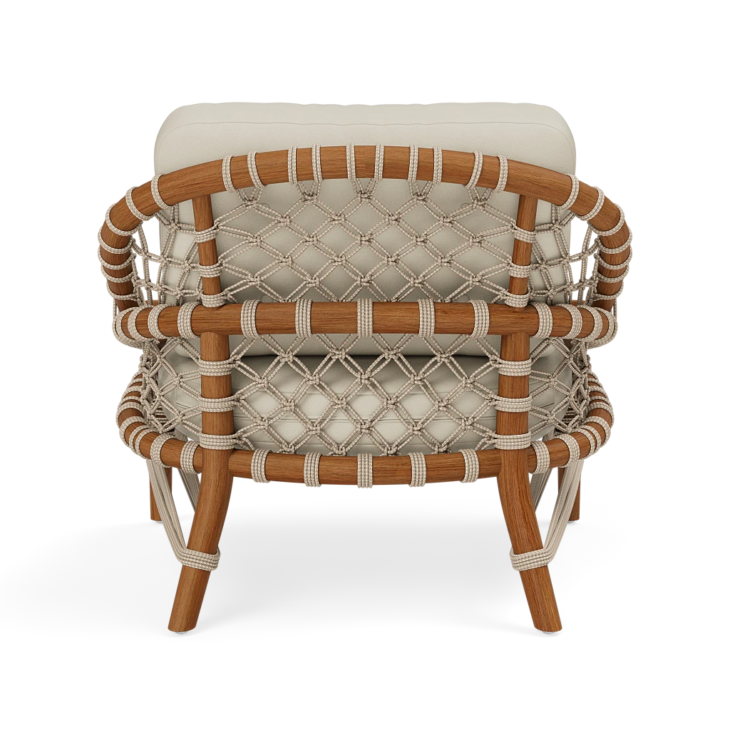 Castelo Outdoor Lounge Chair Garonne Cream