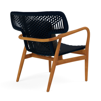 Garrison Outdoor Wing Chair - Havel Pewter Outdoor Performance Velvet