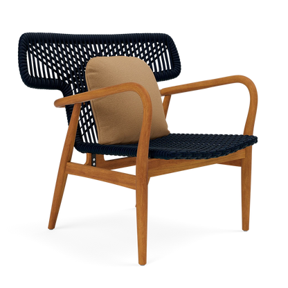 Garrison Outdoor Wing Chair - Havel Harvest Outdoor Performance Velvet Cushion