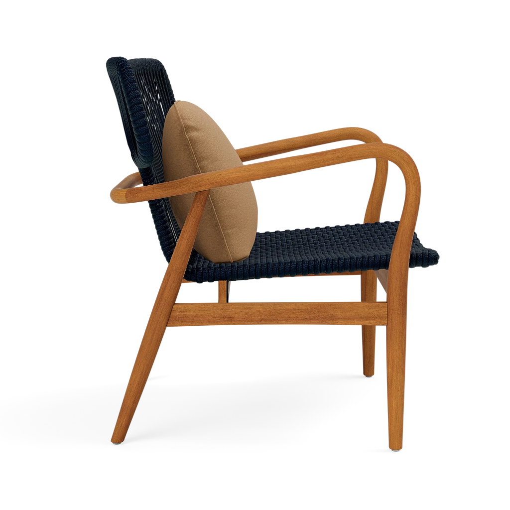 Garrison Outdoor Wing Chair - Havel Harvest Outdoor Performance Velvet Cushion