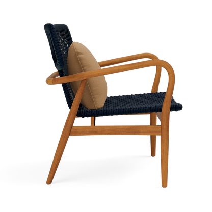 Garrison Outdoor Wing Chair - Havel Harvest Outdoor Performance Velvet Cushion