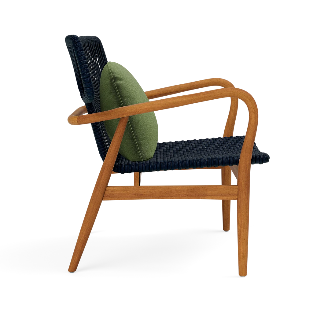 Garrison Outdoor Wing Chair - Havel Cactus Outdoor Performance Velvet