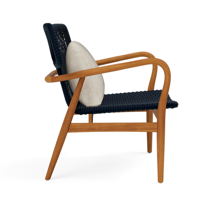 Garrison Outdoor Wing Chair - Danube Beige Mix High-Performance Fabric