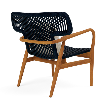 Garrison Outdoor Wing Chair - Danube Beige Mix High-Performance Fabric