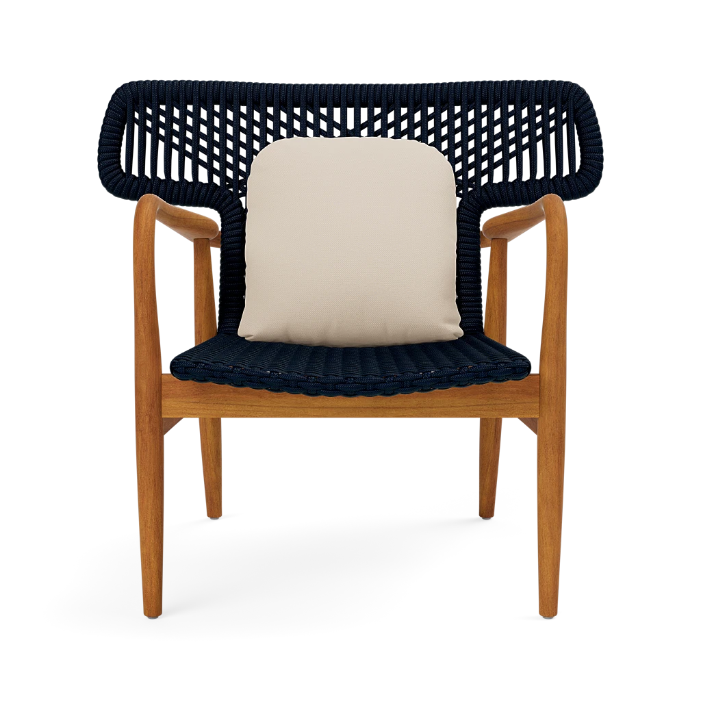 Garrison Outdoor Wing Chair - Alsek Ivory High-Performance Fabric