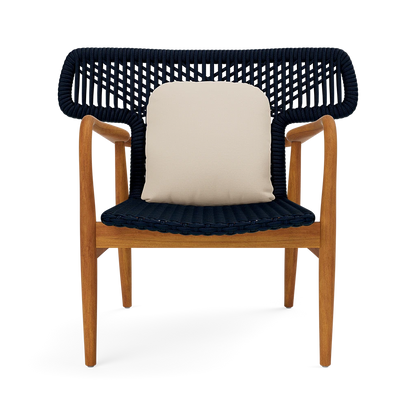 Garrison Outdoor Wing Chair - Alsek Ivory High-Performance Fabric