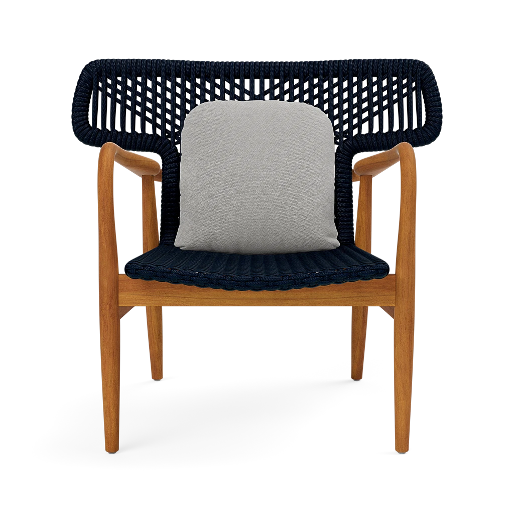 Garrison Outdoor Wing Chair - Weser Fog High-Performance Fabric