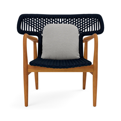 Garrison Outdoor Wing Chair - Weser Fog High-Performance Fabric