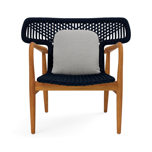 Garrison Outdoor Wing Chair - Weser Fog High-Performance Fabric