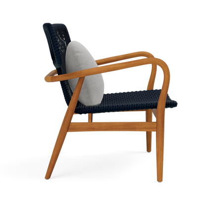 Garrison Outdoor Wing Chair - Weser Fog High-Performance Fabric