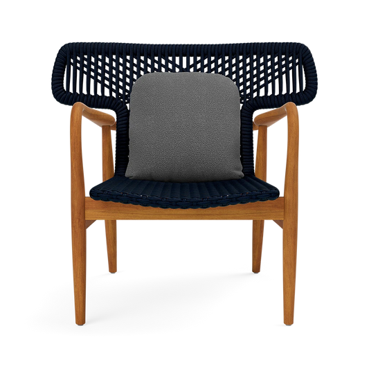 Garrison Outdoor Wing Chair - Weser Ash High-Performance Fabric