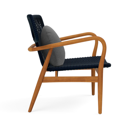 Garrison Outdoor Wing Chair - Weser Ash High-Performance Fabric