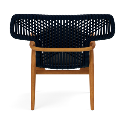 Garrison Outdoor Wing Chair - Weser Ash High-Performance Fabric