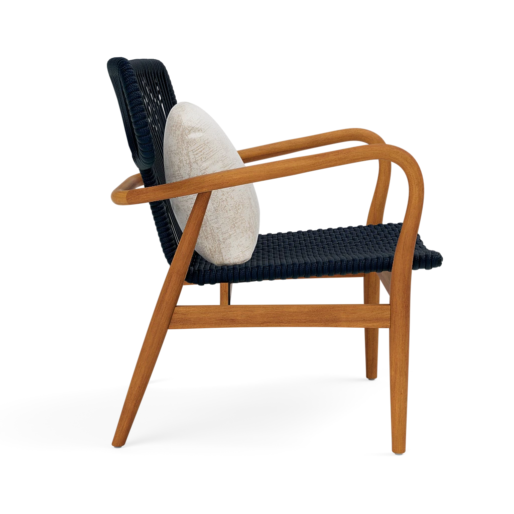 Garrison Outdoor Wing Chair - Volta Sand High-Performance Fabric