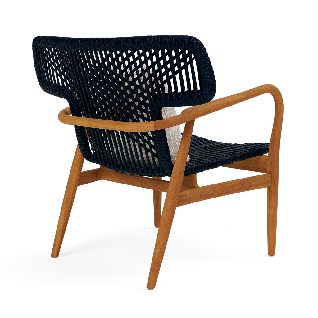 Garrison Outdoor Wing Chair - Volta Sand High-Performance Fabric