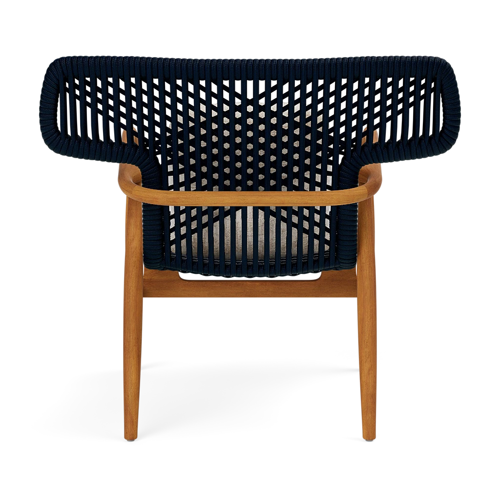 Garrison Outdoor Wing Chair - Volta Sand High-Performance Fabric