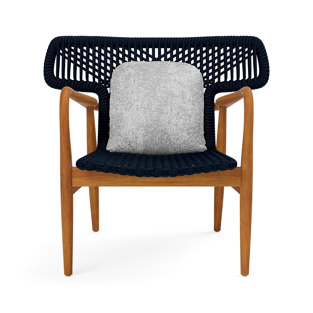 Garrison Outdoor Wing Chair - Volta Mist High-Performance Fabric