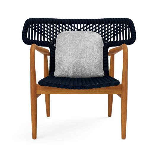 Garrison Outdoor Wing Chair - Volta Mist High-Performance Fabric