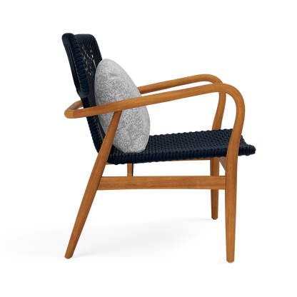 Garrison Outdoor Wing Chair - Volta Mist High-Performance Fabric